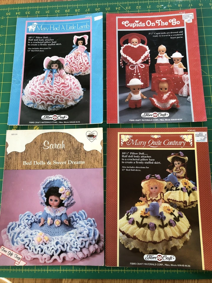 4 Pillow Doll Instructions Sarah, Mary Had a little Lamb, Mary Quite Contrary +1 - Image 1 of 1