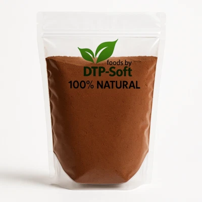 1kg Kakaopulver - stark entölt, 10-12% Fett Kakao Pulver Rohkost Qualität 1 kg - Bild 1 von 4