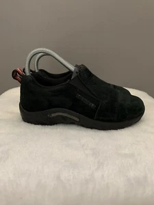 Merrell Jungle Moc schwarz Slipper Kinder Schuhe Größe 3,5 Wandern Outdoor - Bild 1 von 9