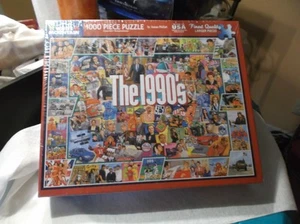 White Mountain 1000 Piece Jigsaw Puzzle The 1990's - Picture 1 of 8
