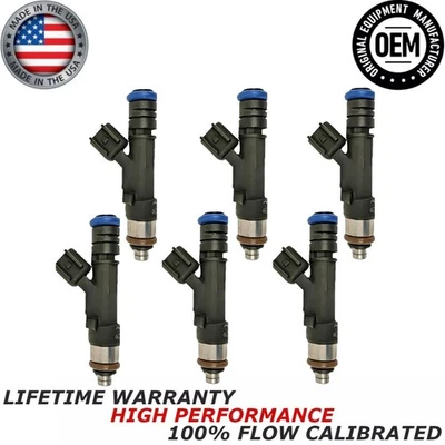 6x inyectores de combustible Bosch OEM PARA Ford Explorer Mercury Mountaineer 2005 4,0 L V6 Foto 1 de 4