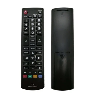 Replacement TV Remote Control For LG AKB73715603 LED Smart Freeview 3D TV's - Image 1 of 4
