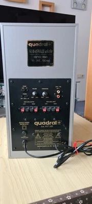 5.1 System Quadral, silber,2 Front, 1 Center, 2 Rear, 1 Subwoofer - Bild 1 von 4