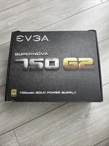 EVGA Supernova 750 G2 Power Supply 750W 80+ Gold Fully Modular - Picture 1 of 4