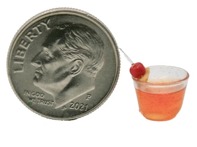 Кукольный домик миниатюрный масштаб 1:12 один дюйм смешанный напиток - Изображение 1 из 2