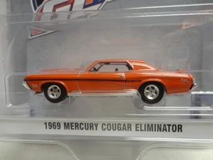Greenlight 1969 MERCURY COUGAR ELIMINATOR Orange '69 w/RR GL MUSCLE Series 28 - Picture 1 of 3