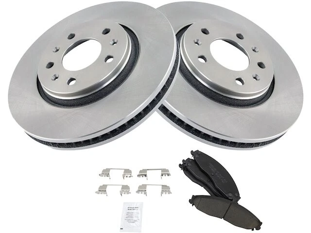 Kit de pastillas de freno delanteras y rotor para Cadillac STS 2005-2008 2006 2007 JC985WN Foto 1 de 1