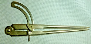 Vintage HD Sargent & Co. Divider Compass W/ Wing Nut - Opens To 8” - Picture 1 of 3