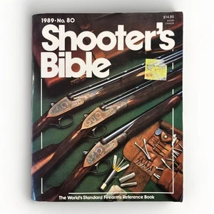 Shooter's Bible 1989 - No. 80 Worlds Standard Firearms Reference Book Paperback - Picture 1 of 6