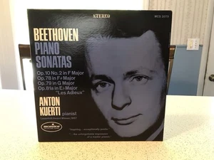 Beethoven Piano Sonatas Anton Kuerti Lp Op. 10 78 79 81a MCS-2075 VG Cond - Picture 1 of 6