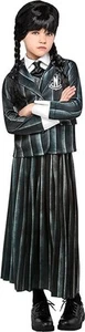 Wednesday Addams Costume School Outfit Girl Halloween Carnival 158 - Picture 1 of 10