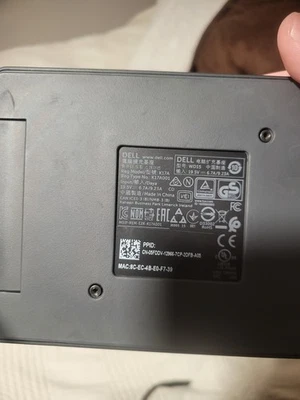 Dell Dock WD15 USB-C Type-C K17A 05FDDV - Image 1 of 4