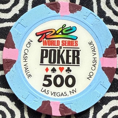 Rio WSOP 500 NCV Las Vegas, Nevada Casino Chip V1109 - Image 1 of 2