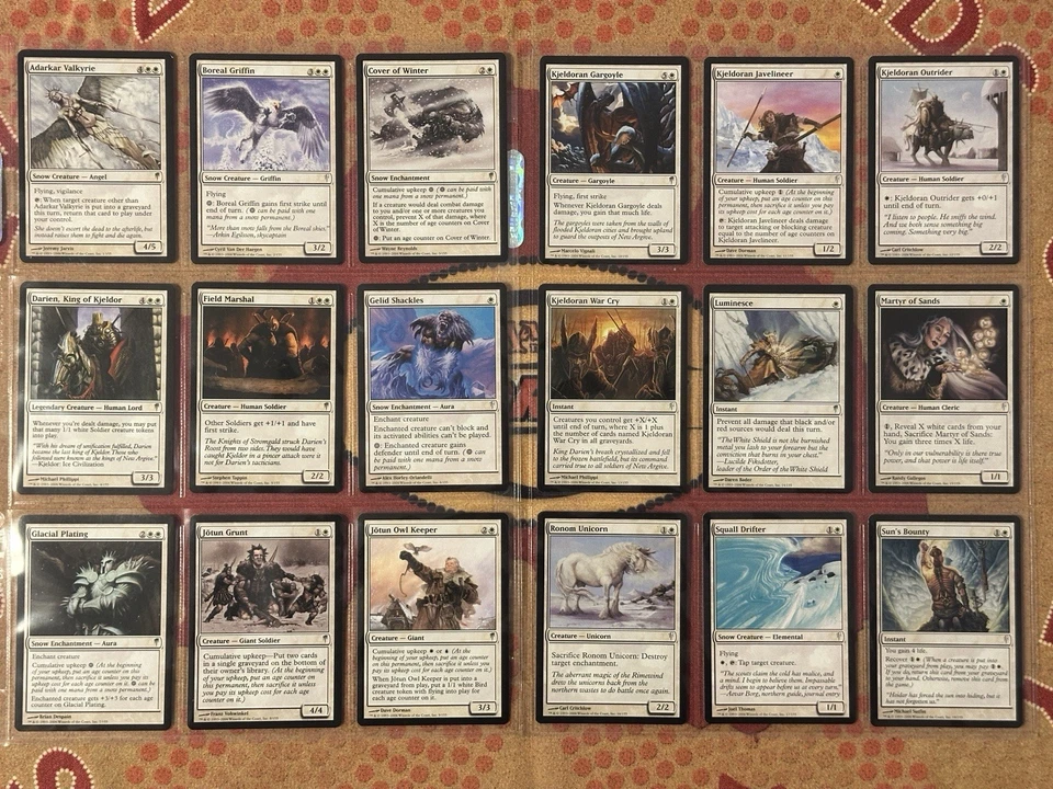 MtG: Coldsnap Complete Set - NM/LP - 155 Cards - Image 1 of 4