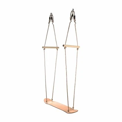 Skate Board Wooden Surf Swing With Adjustable Ropes - Image 1 of 3