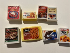 Tyco Kitchen Littles Lot Oreos/Kelloggs/Mccains/Celeste Pizza/Pfannkuchen - Bild 1 von 13