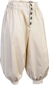 Pantalón Mytholon Ataman algodón ligero natural S Larp Edad Media #12152 - Imagen 1 de 3