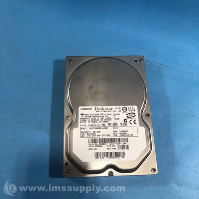 Hitachi HDS728080PLA380 Deskstar SATA Hard Drive USIP - Image 1 of 4