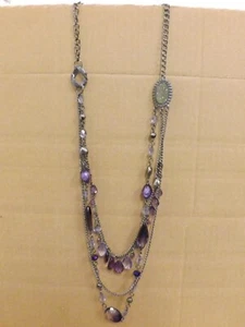 Collar púrpura multihila New York & Company - Imagen 1 de 6