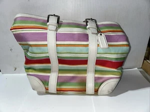 Borsa Coach Hampton multicolore - Foto 1 di 6