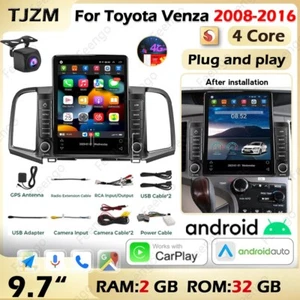 Android 13 Car Stereo Radio AHD GPS Head Unit Carplay For Toyota Venza 2008-2016 - Picture 1 of 24