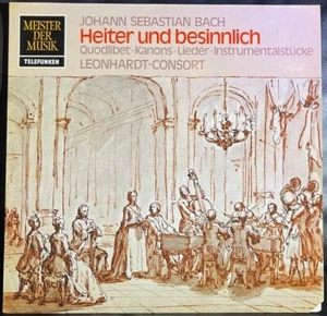RARE PRISTINE VINYL - J S Bach - Heiter und Besinlicht Telefunken 6.42091 AN - Picture 1 of 3