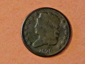 1829 Half Cent U.S. KM# 41 / Very Nice! Soon to be 200 years old! - Picture 1 of 8