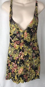 Camiseta sin mangas Free People Boho Hippie floral talla 0 - Imagen 1 de 3
