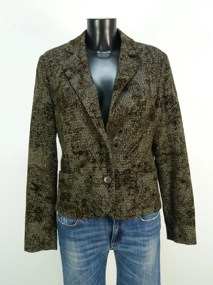 MINX BLAZER GR 40 / MEHRFARBIG MIT MUSTER & WIE NEU   ( L 9808 ) - Bild 1 von 1