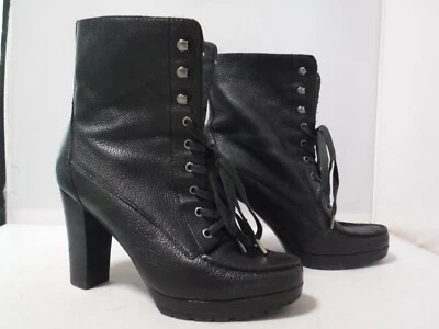 Botas de Tacón Grueso de Combate PM3 Para Mujer Inspiradas de Colección Circa Joan David Roslena 8.5 Foto 1 de 4