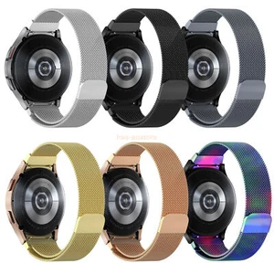 For Samsung Galaxy Watch 4 Classic 5 40/44/42/46mm Milanese Magnetic Band AU - Picture 1 of 29