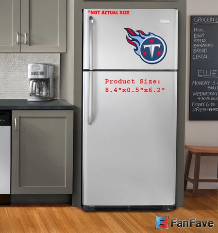New NFL Tennessee Titans 3-D Foam Magnet Home Office Bar Decor - Made in USA Cover