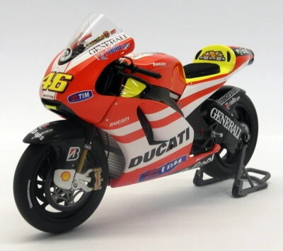 Minichamps 1/12 Scale 122 100146 Ducati Desmosedeci Valentino Rossi Showbike 11 - Image 1 of 4