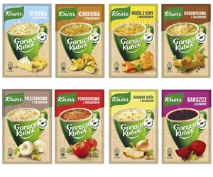 Knorr Instant Suppen Sortiment Quick & Easy Becher Suppen 8 Geschmacksrichtungen zur Auswahl - Bild 1 von 9