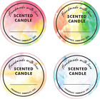 500Pcs 2 Inch Large Candle Labels For Candle Making Supplies Candle Scents