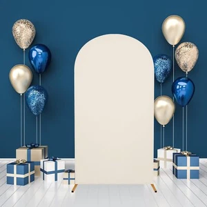 Wedding Arch Cover Spandex Chiara Backdrop Cover for Birthday Party Ceremony - Picture 1 of 47