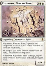 KIYOMARO, FIRST TO STAND FOIL Saviors of Kamigawa MTG Magic Cards DJMagic