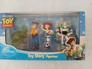 Paquete de 5 mini figuras de Disney Toy Story Woody Buzz Rex Jessy adornos para pasteles - Imagen 1 de 9