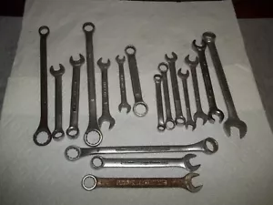 17 Craftsman Combination Wrenches - Picture 1 of 11
