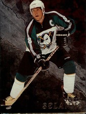 1998-99 Be A Player Anaheim Ducks Hockey Card #3 Teemu Selanne