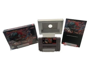 Street Fighter II 2 Complete CIB w/ Box & Manual Super Nintendo SNES TESTED - Picture 1 of 2