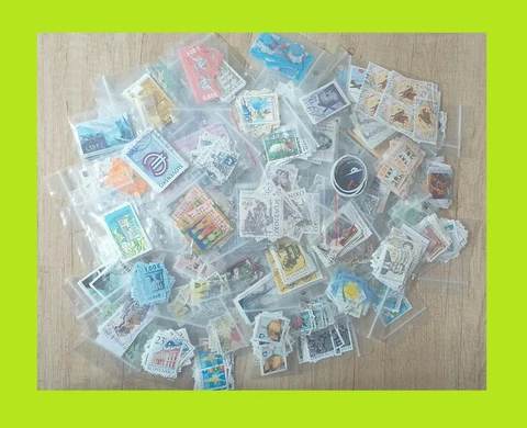 Slovakia Stamps Collection 100 Different Stamps - Each Mark Is Different - Used Cover