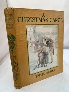 A Christmas Carol Charles Dickens 1914 - Colour Illustrated H C Appleton HB - Bild 1 von 10