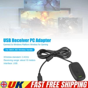 PC Adapter Spielzubehör USB Empfänger PC Adapter für Xbox 360 Wireless Griff - Bild 1 von 12