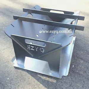 5MM THICK (500mm Long) HEAVY DUTY FLAT PACKED FIRE PIT, COLLAPSIBLE FIREPIT PACK - Picture 1 of 10