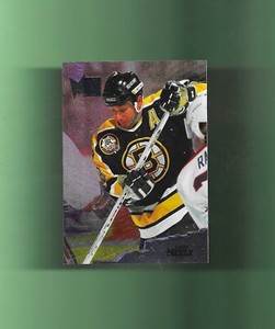1995-96 Fleer Metal Card # 9 CAM NEELY BOSTON BRUINS SHARP!