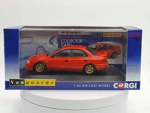 Subaru Impreza Turbo Corgi 1/43 Rosso - Foto 1 di 3