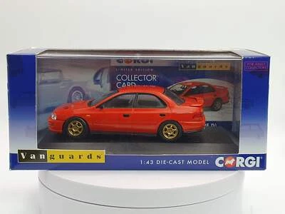 Subaru Impreza Turbo Corgi 1/43 Rosso - Immagine 1 di 3