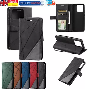 Case For Xiaomi 14 Ultra 13t POCO C75 Leather Shcokproof Wallet Flip Stand Cover - Picture 1 of 17
