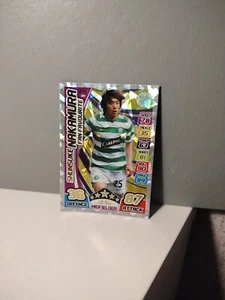 Match Attax Topps 314 Fans Favourite Shunsuke Nakamura Spfl Used Rare Ltd - Picture 1 of 5